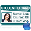 Criador de cartões de identificação de estudantes para Mac