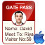Besökares ID-kort Maker för Mac
