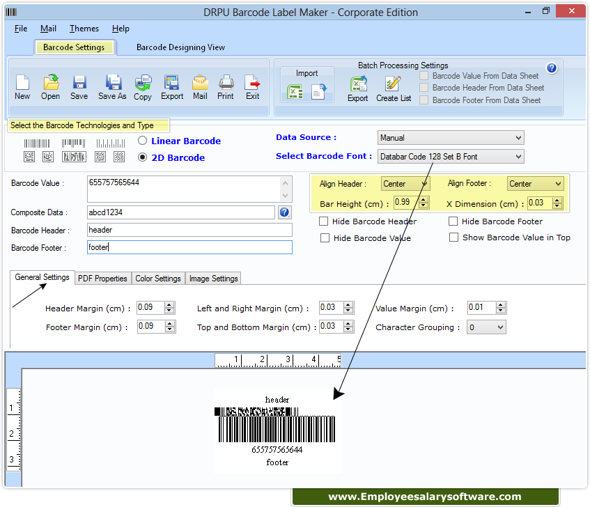 Barcode Label Software - Corporate Edition