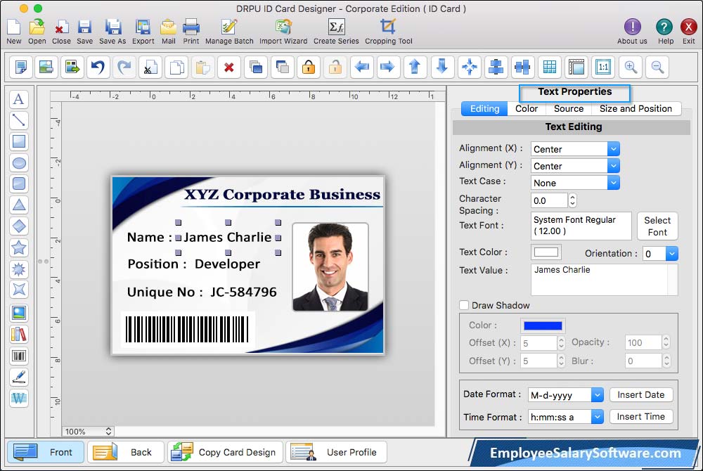   ID Card Designer Corporate Edition for Mac