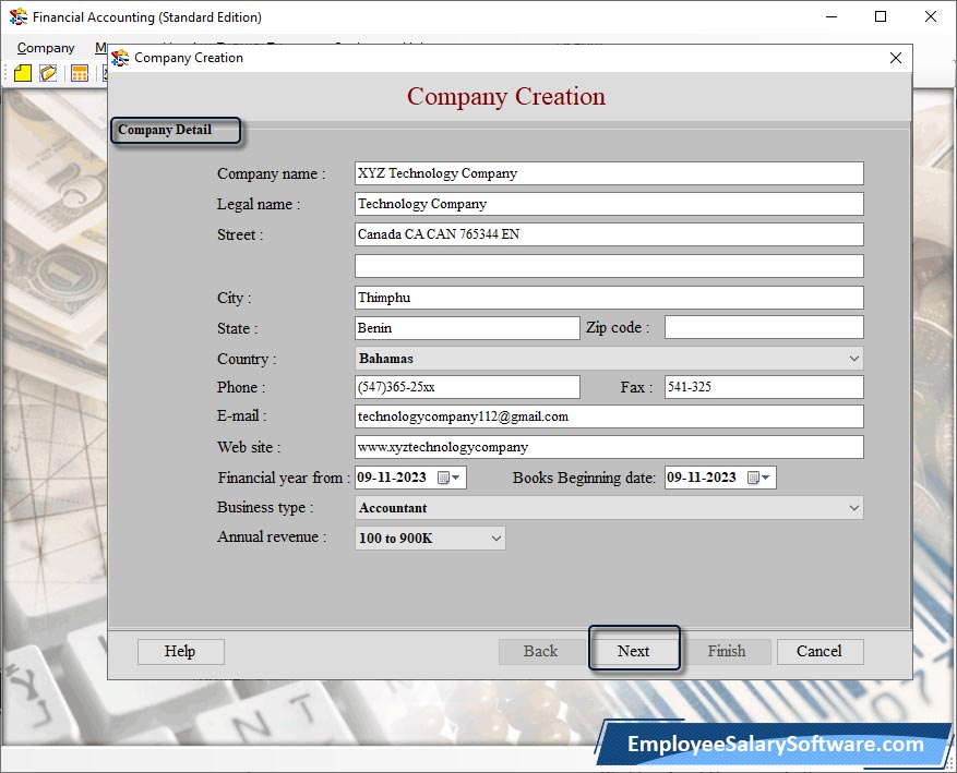 Financial Accounting Software (Standard Edition)