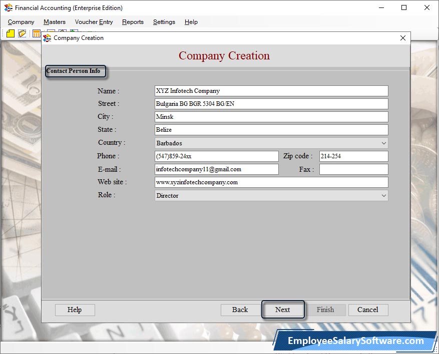 Financial Accounting Software (Enterprise Edition)