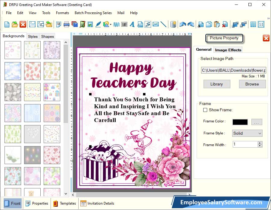 Greeting Cards Maker Software