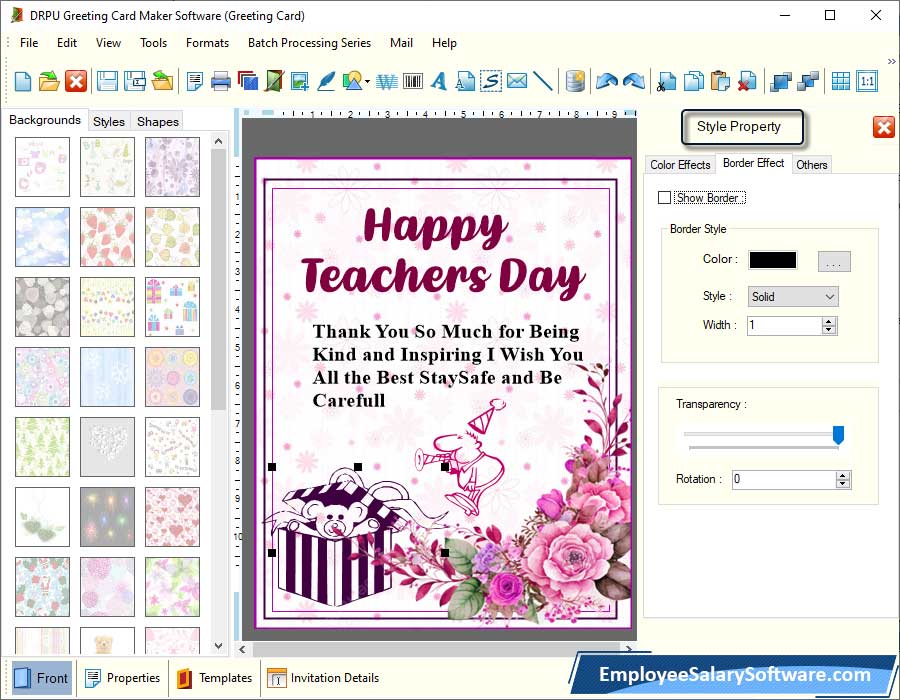 Greeting Cards Maker Software 