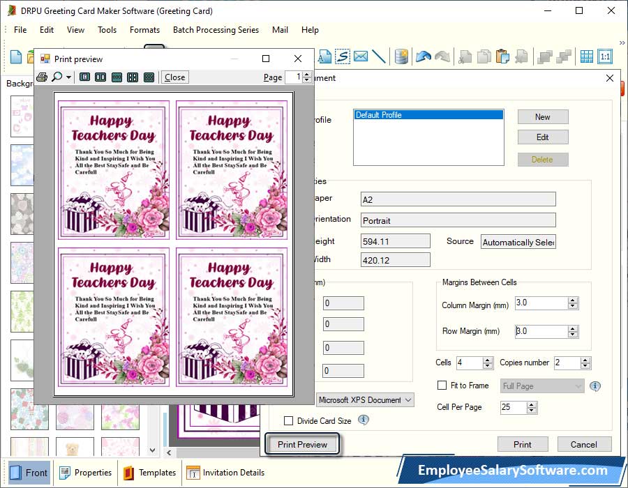 Greeting Cards Maker Software