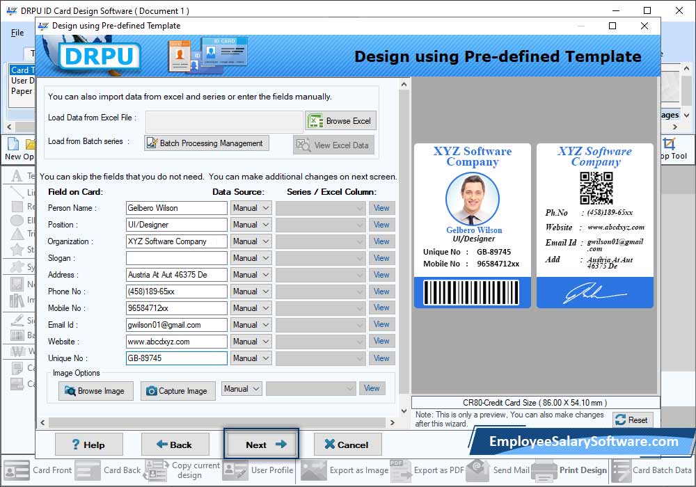 id-card design