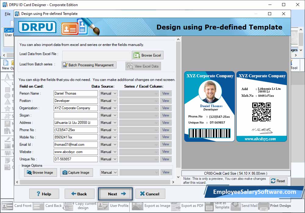  id card Corporate Edition 