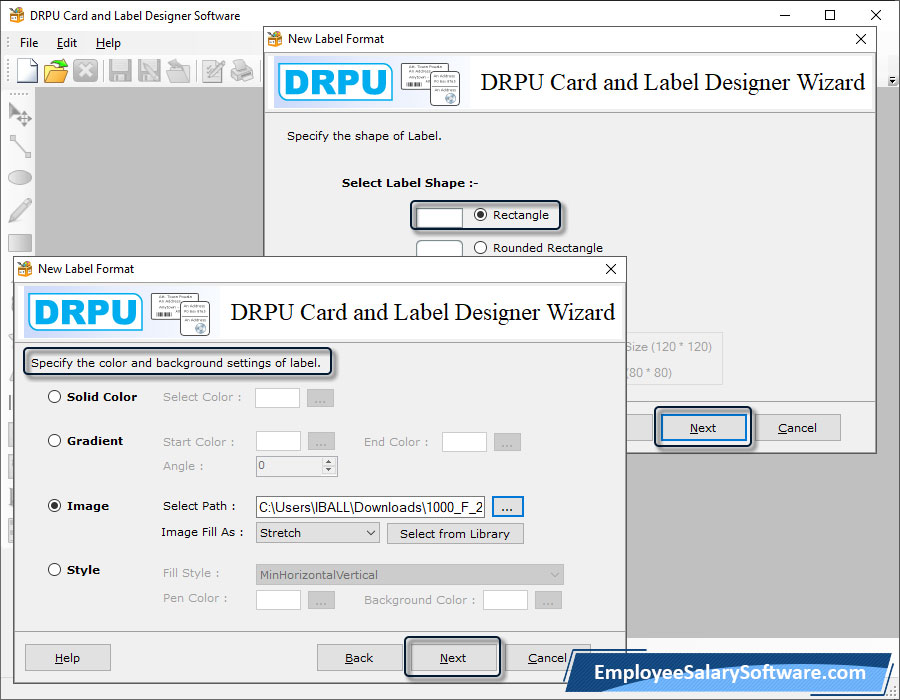 Card and Label Designing Software