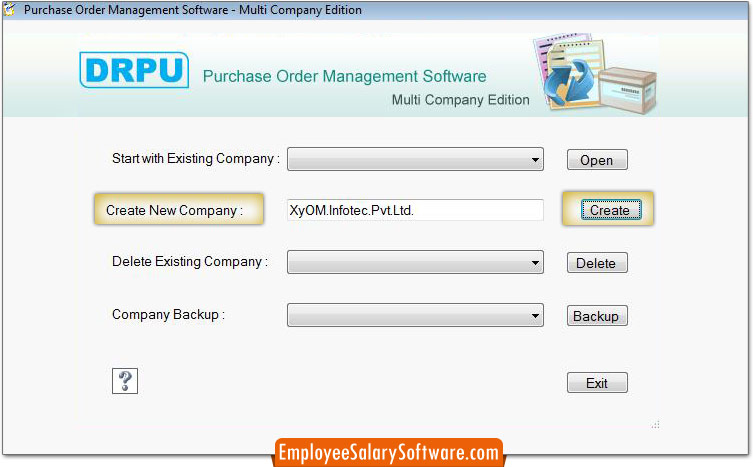 Multi Company Purchase Order Management Software 