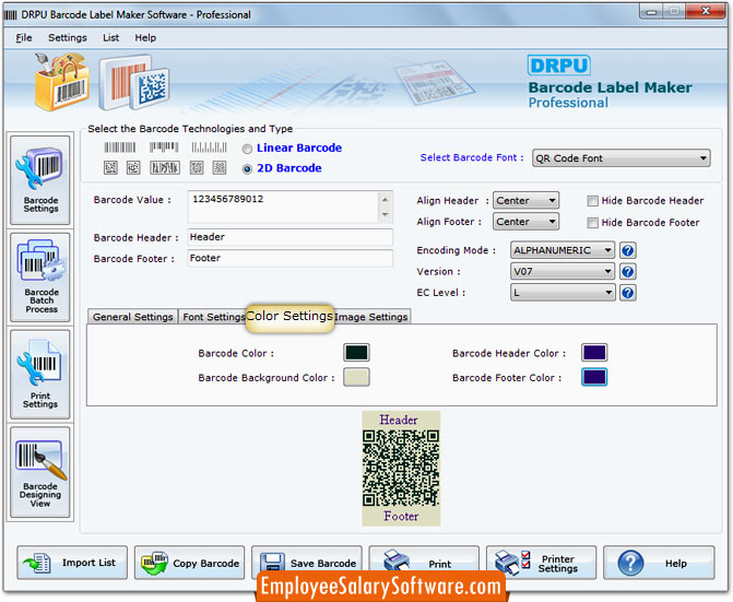 Barcode Label Software-Professional