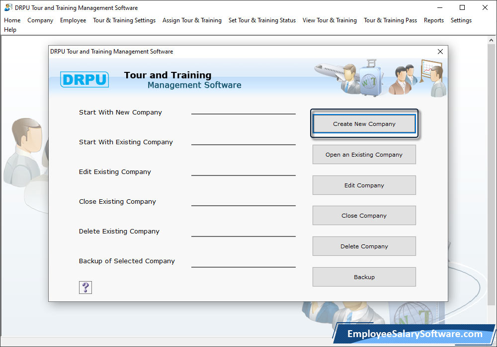 Employee Tour and Training Management software