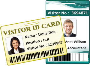  Order Visitor ID Card Design Software