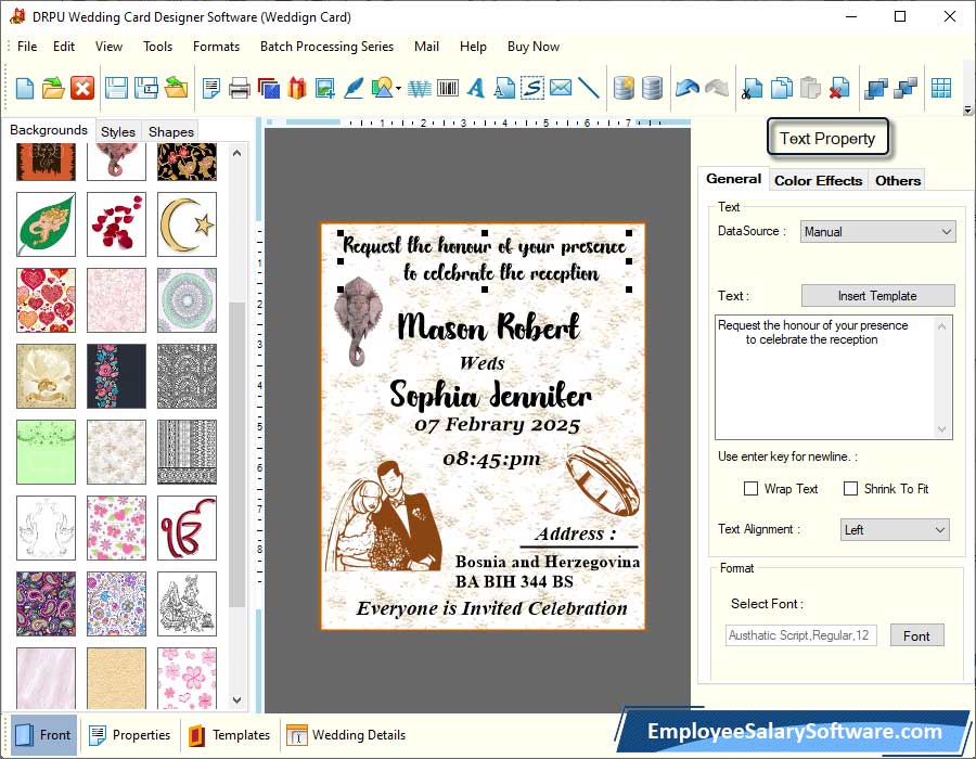 Wedding Card Designing Software